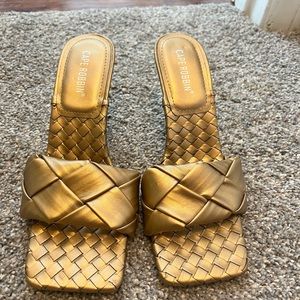 Gold Heels